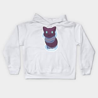 Melog cute cat Kids Hoodie